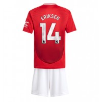 Manchester United Christian Eriksen #14 Replica Home Minikit 2024-25 Short Sleeve (+ pants)